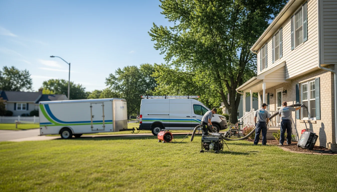 Flooded Basement Restoration And Cleanup With Repair in Peerless, MT near me